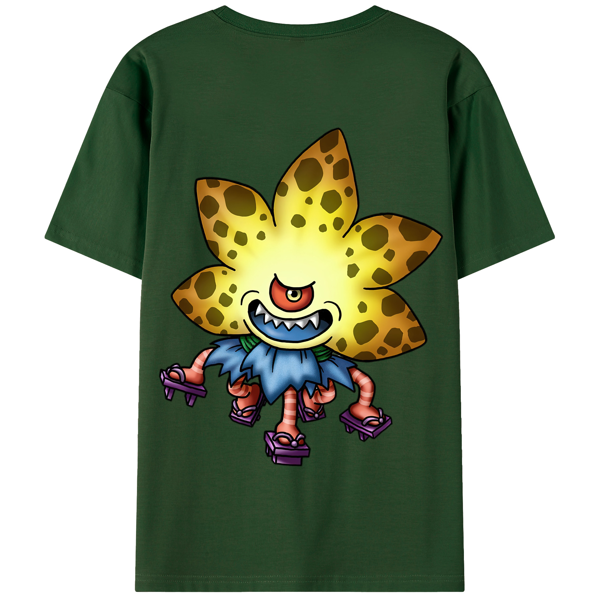 （画像用） ドラゴンクエスト Doragon Kuesuto Dragon Quest 綿100％半袖Tシャツ（背面プリント）